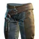 Desecrated Leather Pants